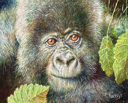 Babe in the Wood by Tony Forrest - Original Painting on Board